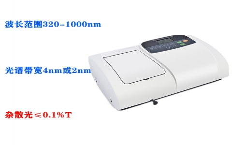 上海元析V-5100H型可見分光光度計(jì)